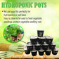 Net Pot 3 inch with Lids Mesh Hydroponic Aeroponic Orchid Round (25 Pack)-4