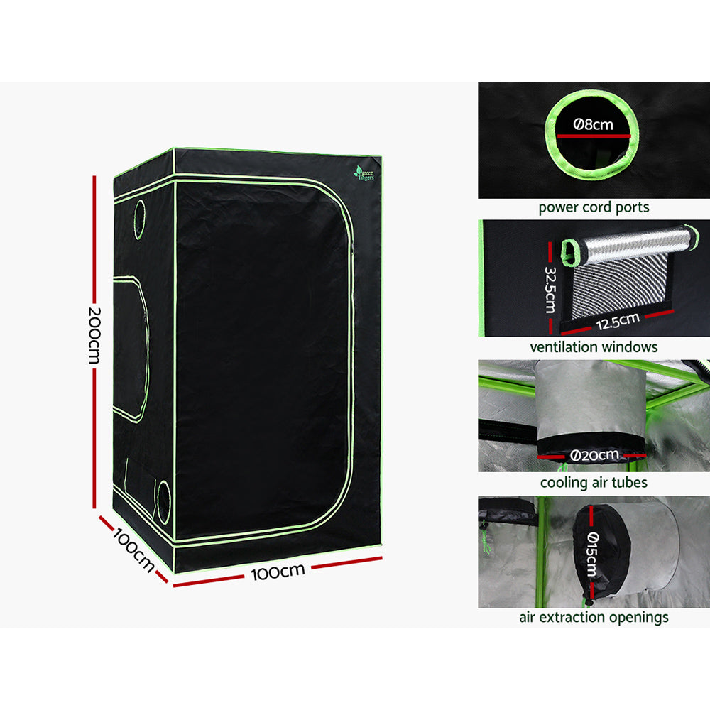 Greenfingers Grow Tent 4500W LED Grow Light Hydroponics Kits Hydroponic System-3